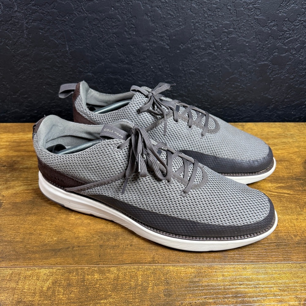 Cole Haan Grand Atlantic C35466 Grey Mesh Oxford Sneaker Mens Size 13M